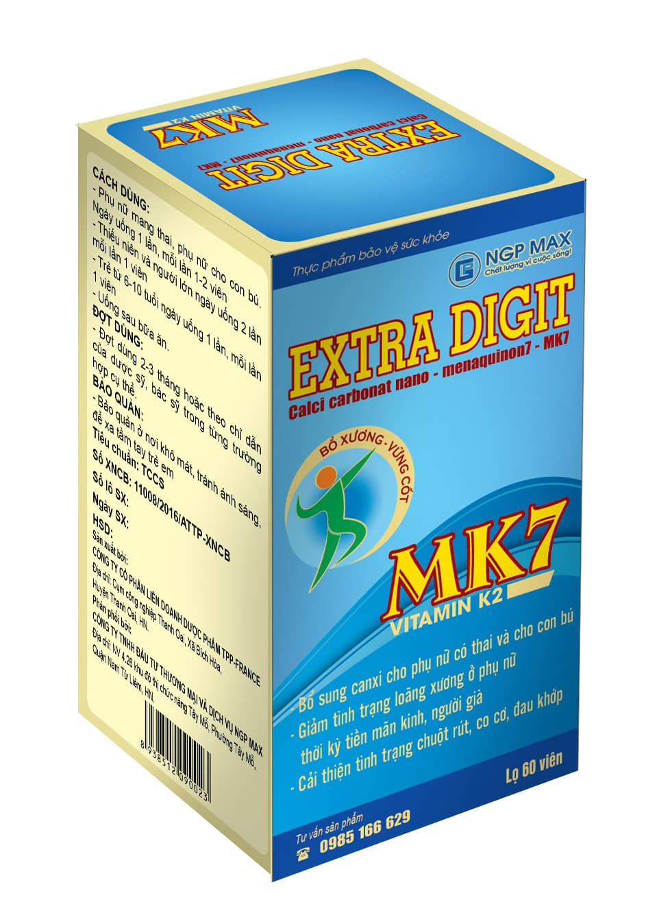 Calci Cho Mẹ Bầu Có Quan Trọng? 3 SẢN PHẨM EXTRA DIGIT MK7
