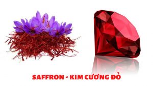 SAffron kim cương đỏ
