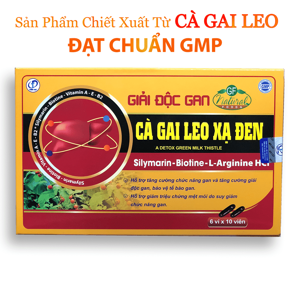11 dấu hiệu cần kiểm tra cơ thể hàng ngày để ngay lập tức phải làm Mát Gan Giải Độc 6 Cà gai leo Xạ Đen