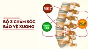 Bộ 3 chăm sóc và bảo vệ xương