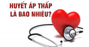 huyết áp thấp