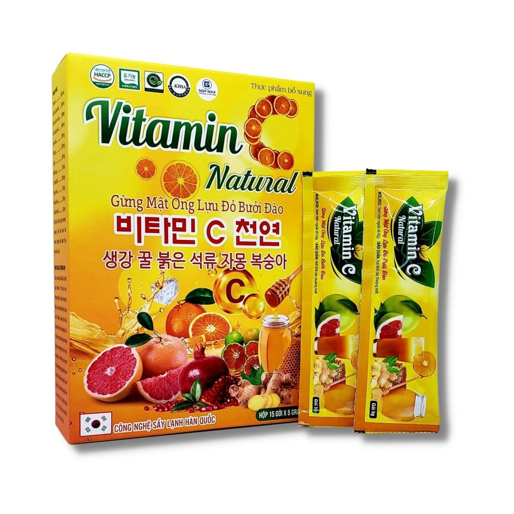 Tại sao vitamin C tự nhiên từ các nguồn như gừng, mật ong và lựu đỏ lại được ưa chuộng?
