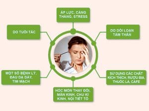 Ảnh Hưởng Của Chứng Mất Ngủ Đến Sức Khỏe 2 Các nguyên nhân dẫn đến mất ngủ