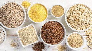 Chế Độ Ăn Uống Cho Người Bị Tiểu Đường 2 Các loại ngũ cốc nguyên hạt có thể thay thế cho gạo trắng, lúa mì,...