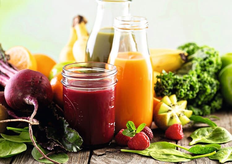 Chăm Sóc Người Bị Sốt Xuất Huyết 2 nước ép rau