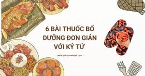 bai thuoc bo voi ky tu
