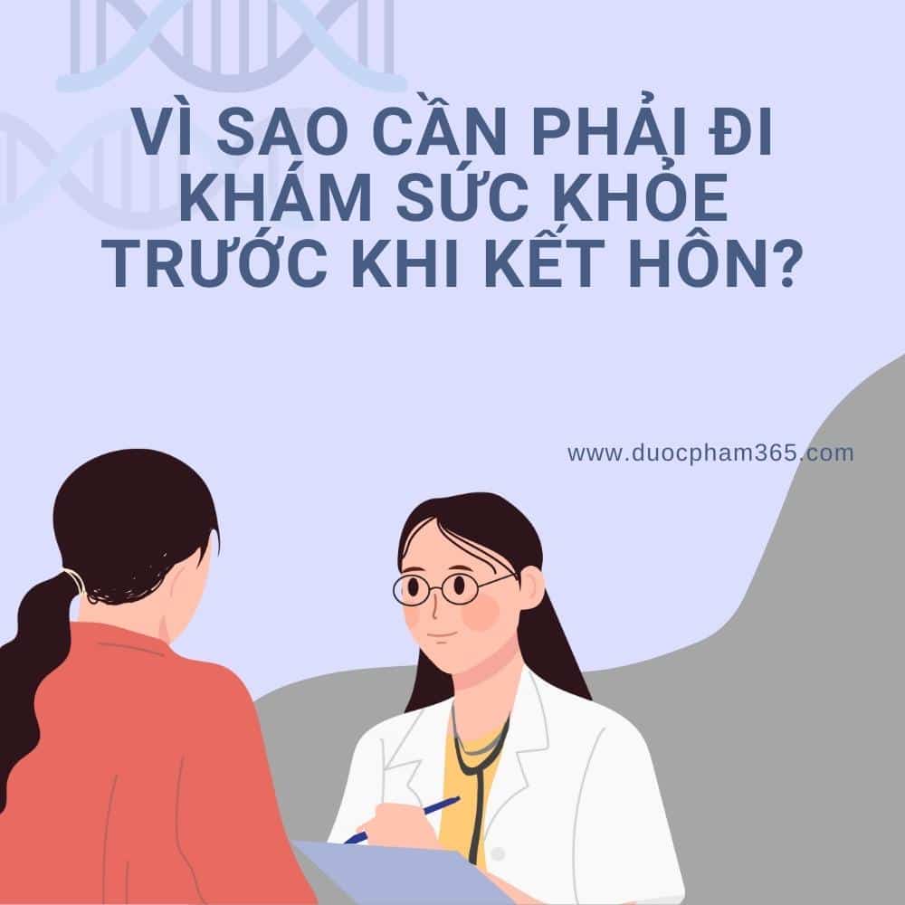 Vì sao nên khám sức khỏe tiền hôn nhân