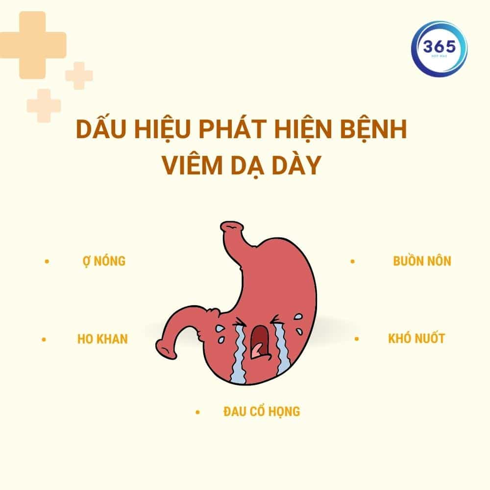 Triệu chứng viêm dạ dày trào ngược dịch mật 1 Các dấu hiệu của bệnh viêm dạ dày