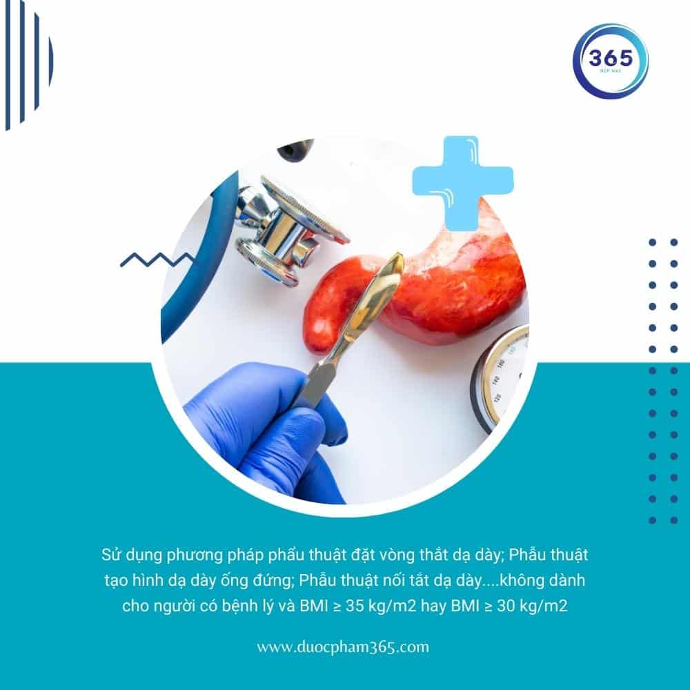 Cách tính thực đơn dành cho người thừa cân 3 Sử dụng biện pháp phẫu thuật