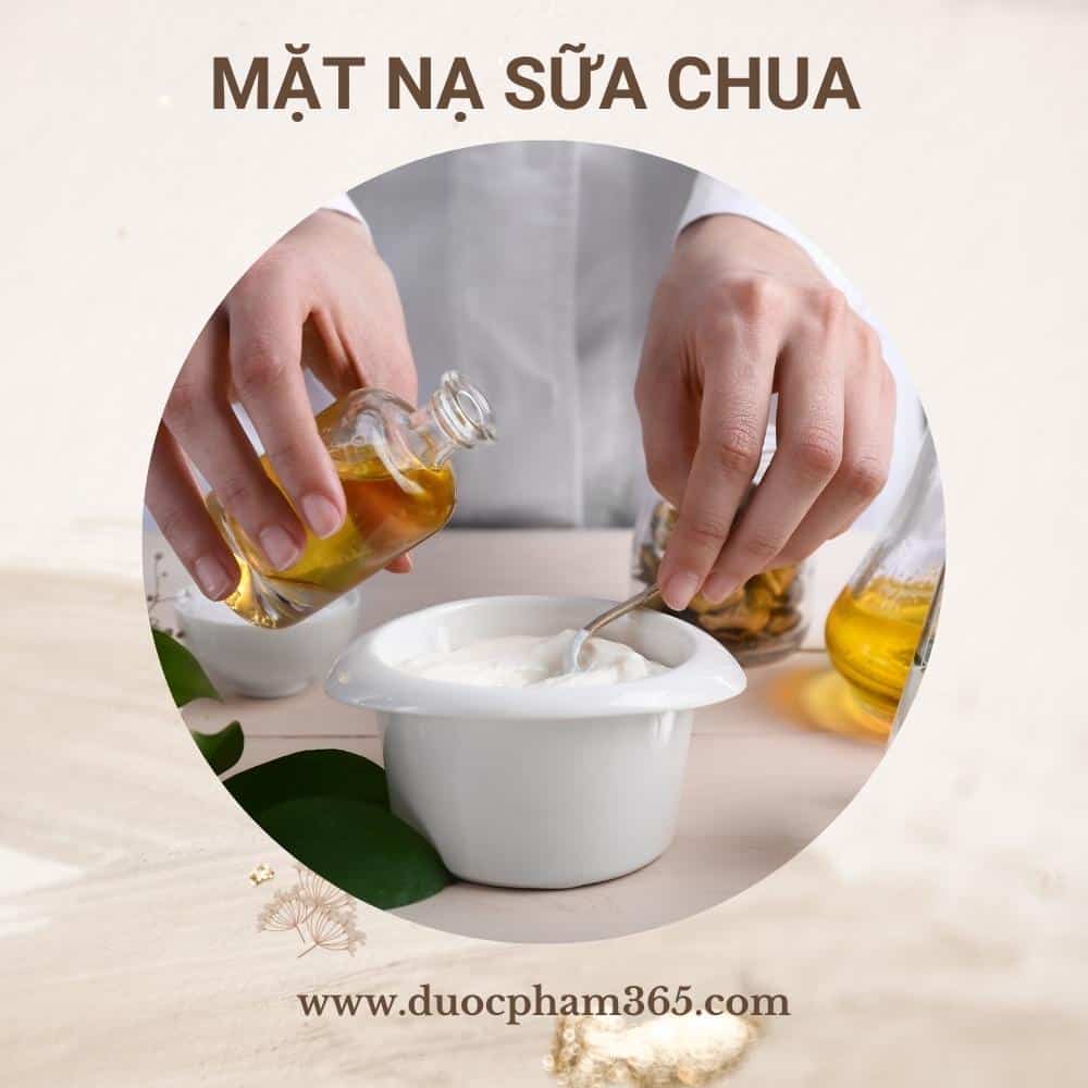 mặt nạ dành cho da dầu sử dụng sữa chua