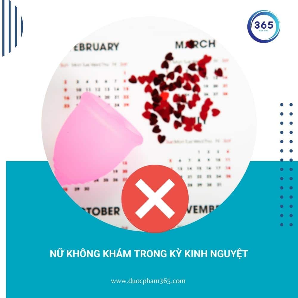 nu khong kham trong ki kinh nguyet