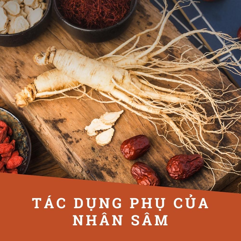 tac dung phu cua nhan sam