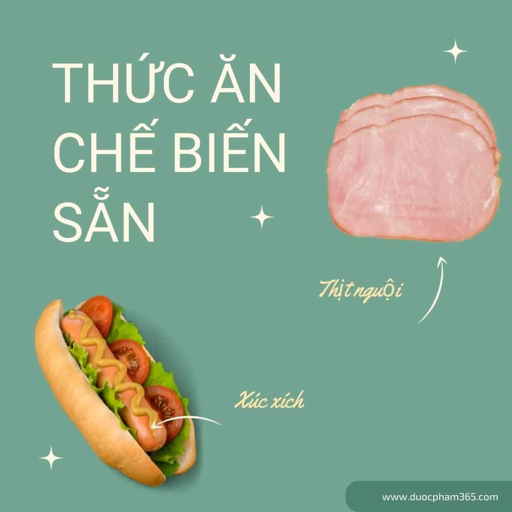 Những thực phẩm có thể gây dậy thì sớm ở trẻ 3 Các thực phẩm chế biến sẵn có nhiều chất khiến cho trẻ ăn vào gây dậy thì sớm