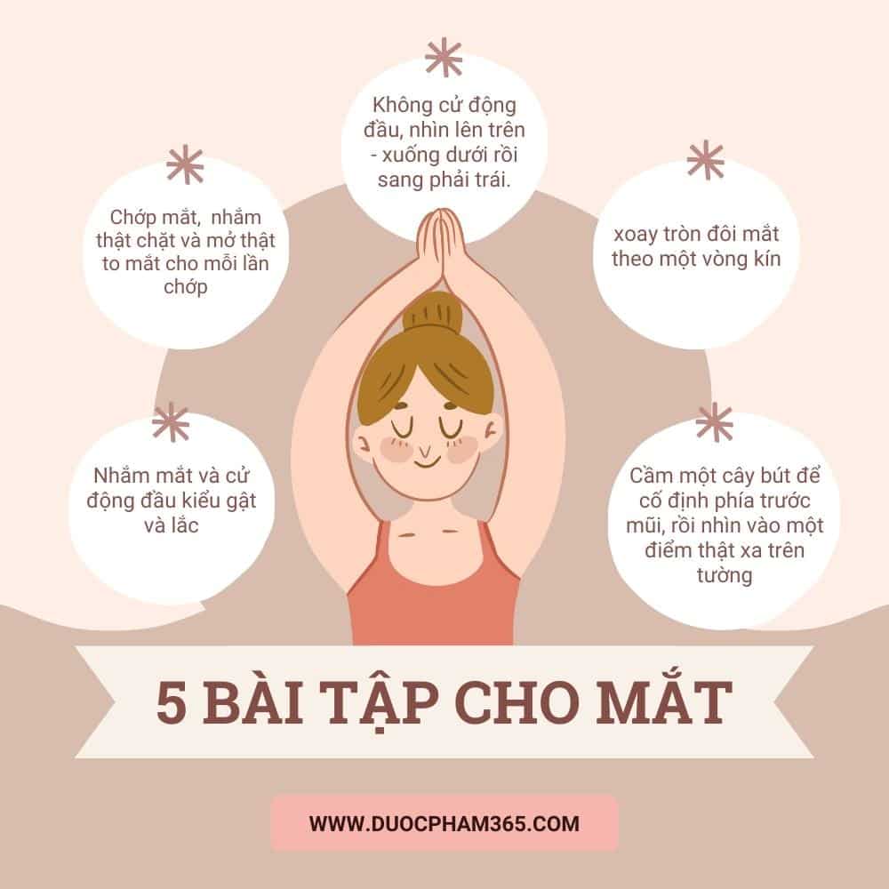 5 bài tập thư giãn cho đôi mắt 4 5 bai tap cho mat
