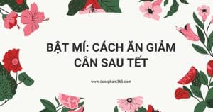 anh bia cach giam can sau tet