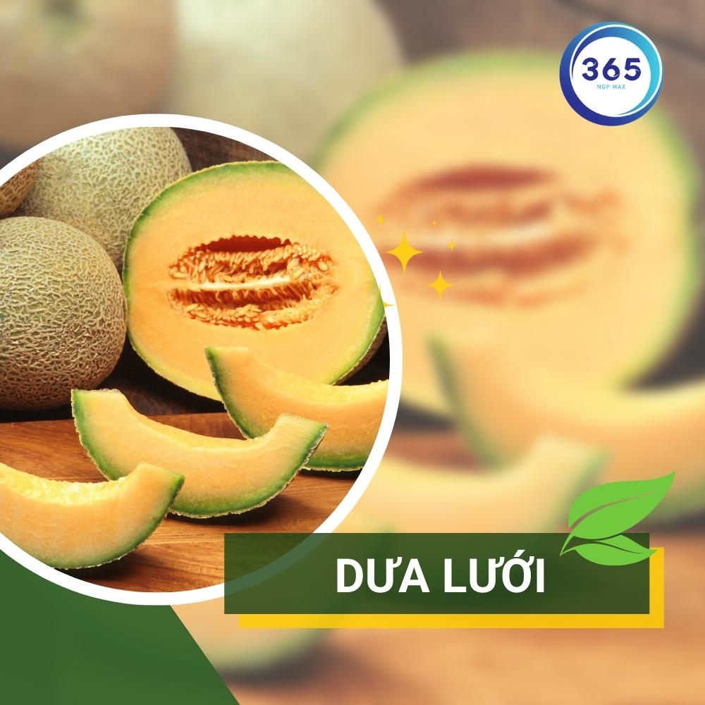 Dưa lưới là loại trái cây ngọt được nhiều người ưa thích