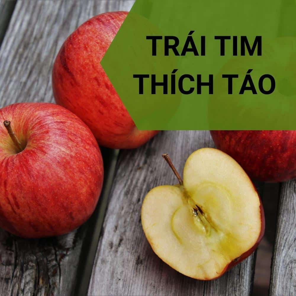 táo là loại trái cây rất tốt cho tim mạch