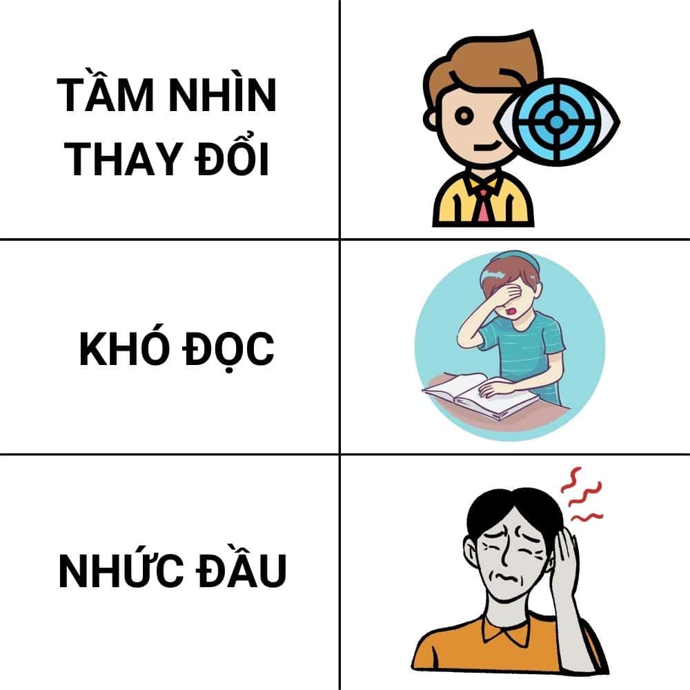 trieu chung ung thu nao