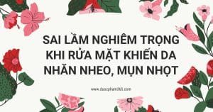 anh bia sai lam khi rua mat