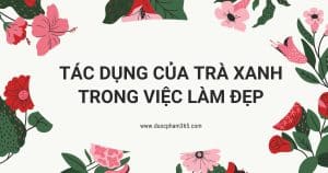 anh bia tac dung cua tra xanh trong viec lam dep