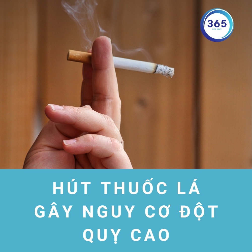 Nguy cơ đột quỵ từ việc hút thuốc lá 1 Hút thuốc lá làm tăng nguy cơ đột quỵ