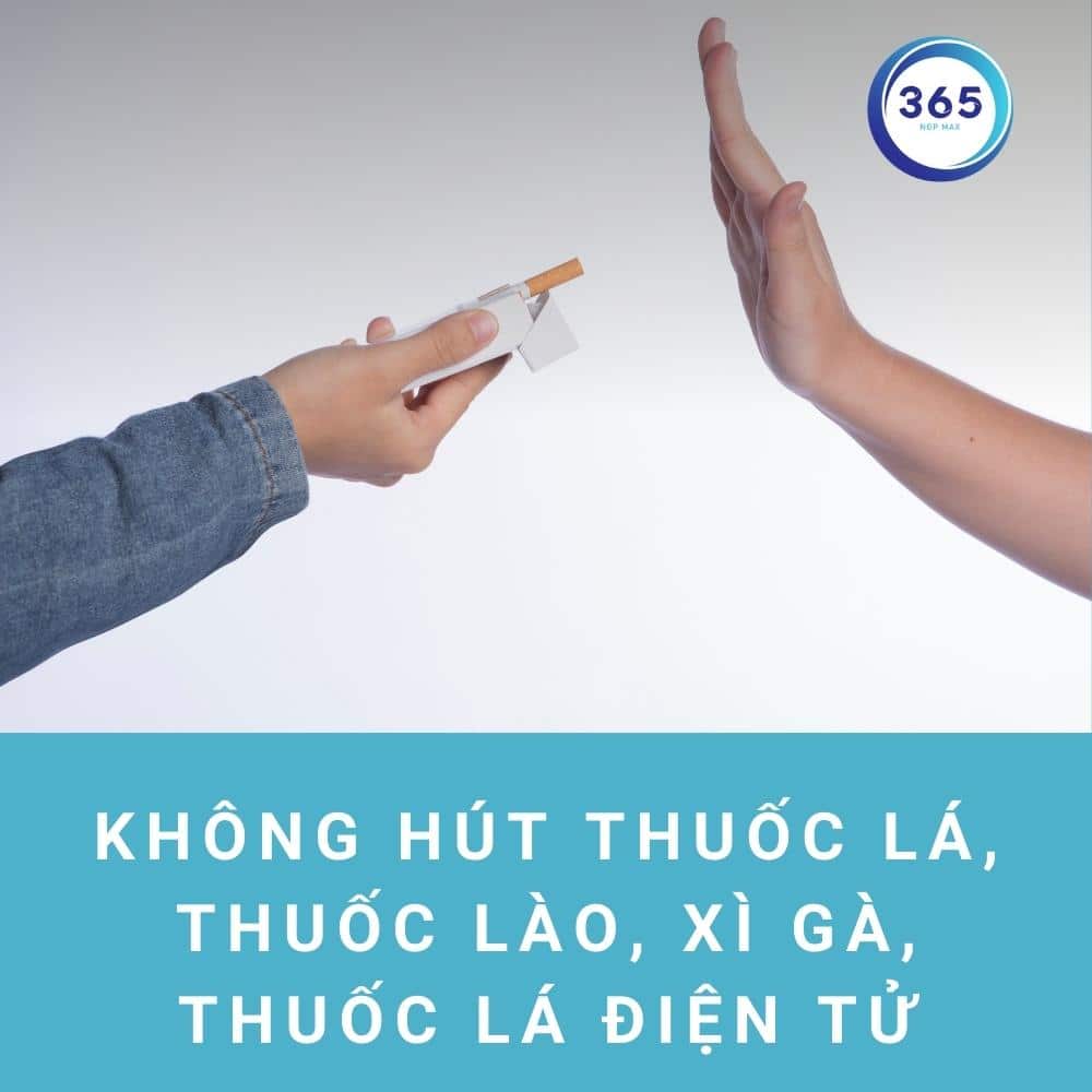 khong hut thuoc la