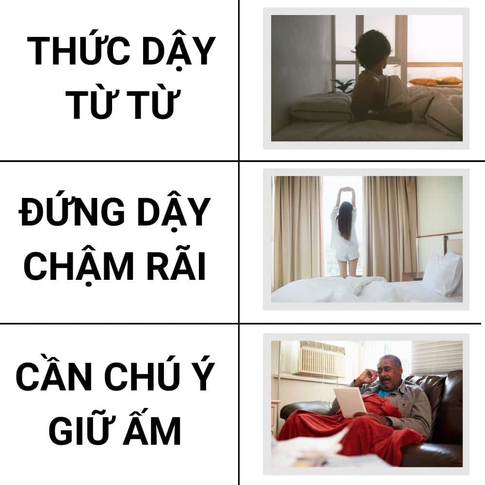 3 dieu nen lam khi thuc day sang som
