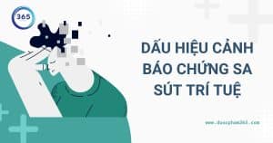 anh bia dau hieu canh bao sa sut tri tue