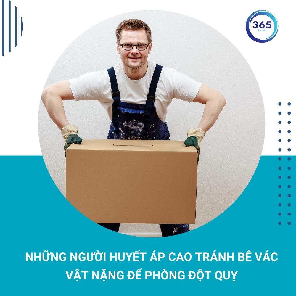 huyet ap tang cao khi be vac vat nang