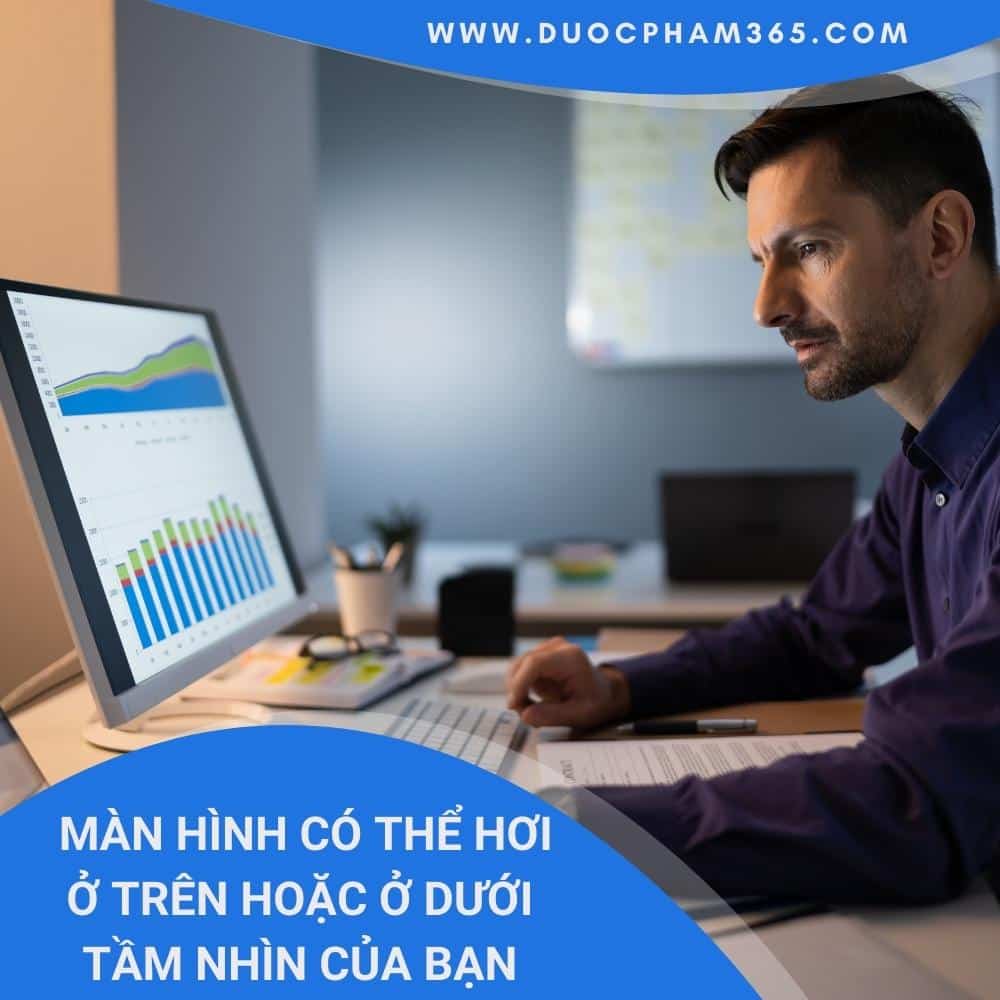 5 bài tập thư giãn cho đôi mắt 2 man hinh co the o tren hoac o duoi