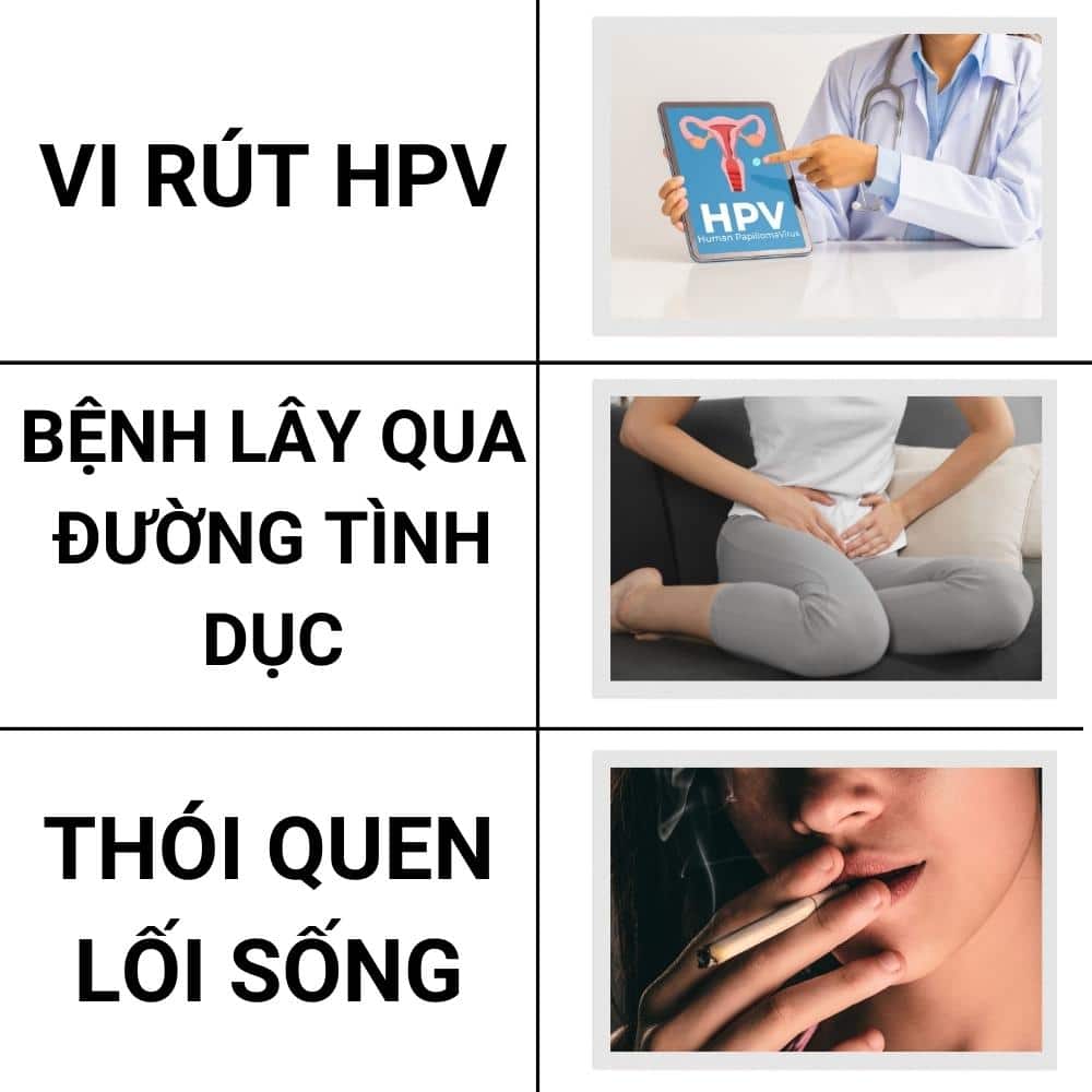 Các nguyên nhân dẫn đến ung thư cổ tử cung
