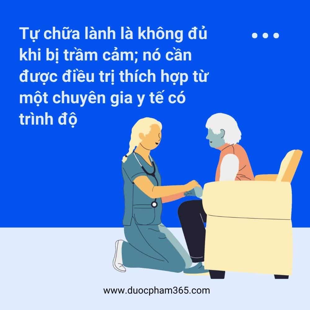 Trầm cảm: Những điều nên biết 2 tram cam khong the tu chua lanh