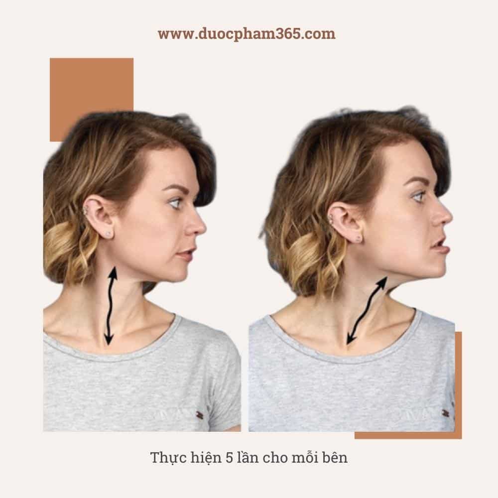 động tác giúp mặt thon gọn hơn
