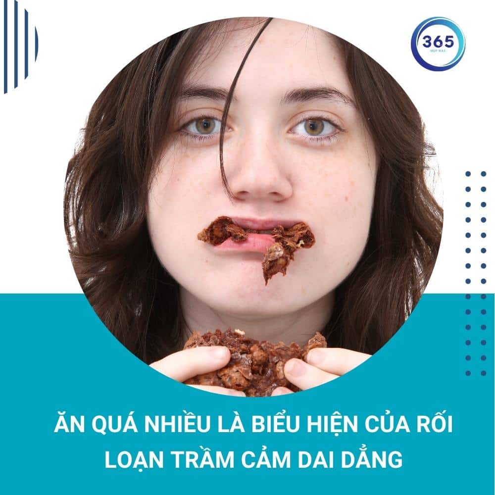 Các loại trầm cảm hay gặp 1 dau hieu tram cam an qua nhieu