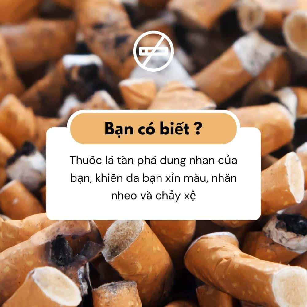 thuốc lá có hại cho sức khỏe