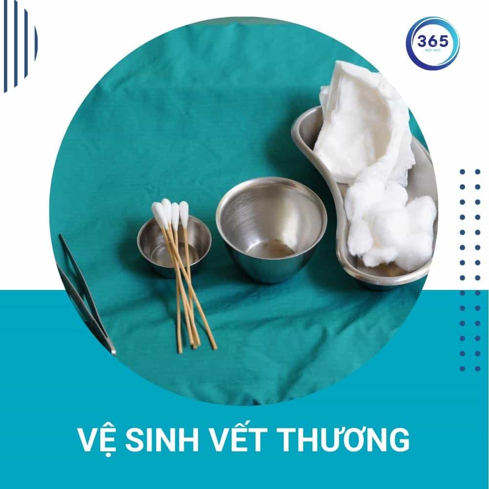 làm sạch vết thương