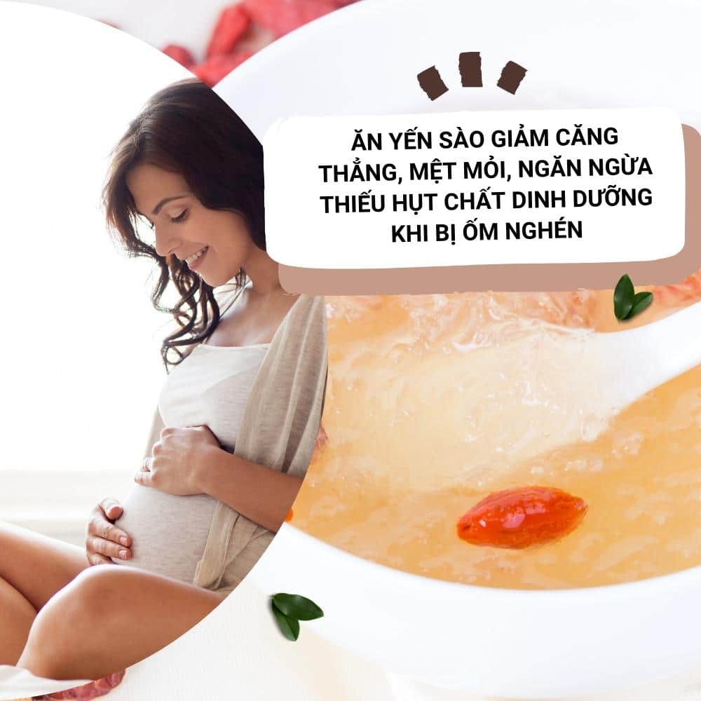 Yến sào có tác dụng gì? 6 yen sao giup giam cang thang om nghen