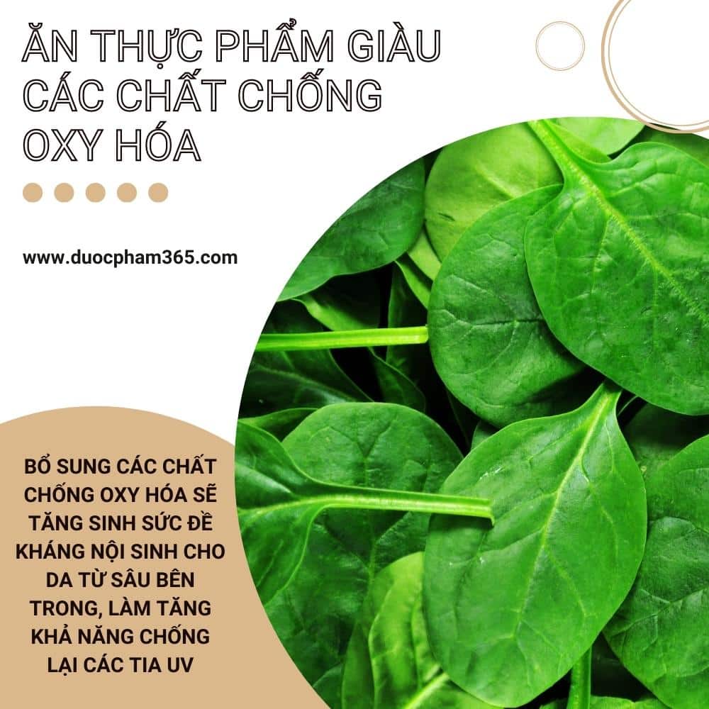 an thuc pham giau chat chong oxy hoa