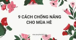 anh bia 9 cach chong nang cho mua he