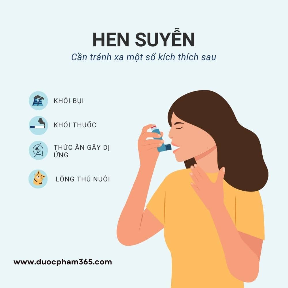 Bệnh hen suyễn có chữa được không? 3 hen suyễn