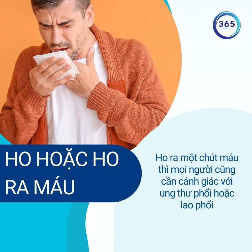 Phải đi khám phổi nếu như ho ra máu
