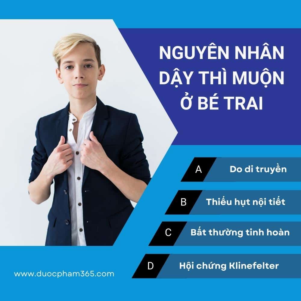 Trẻ bị dậy thì muộn! Phải làm sao 2 nguyen nhan day thi muon be trai