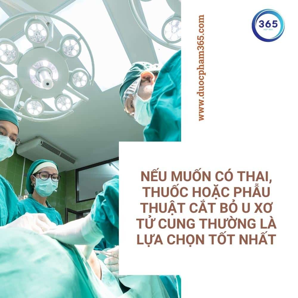 Dấu hiệu nhận biết u xơ tử cung! 4 phau thuat u xo tu cung