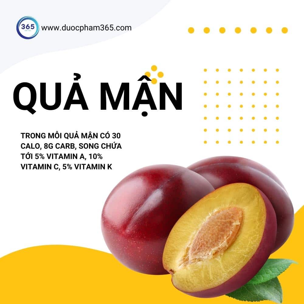 Điều gì xảy ra khi bạn ăn quả mận 1 qua man