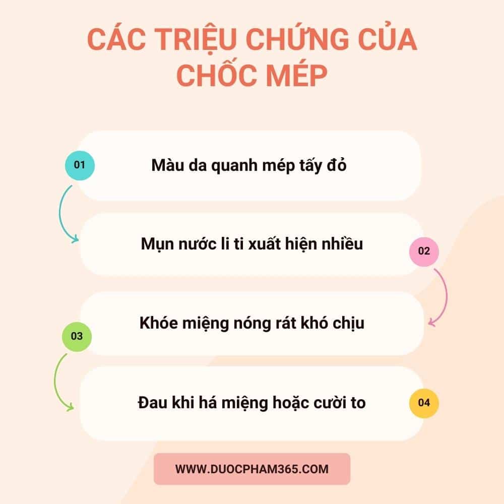 trieu chung choc mep