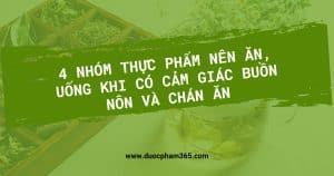 anh bia nhom thuc pham co cam giac buon non