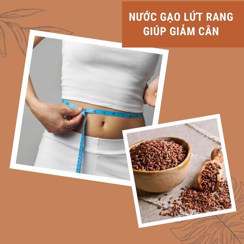 nước gạo lứt rang