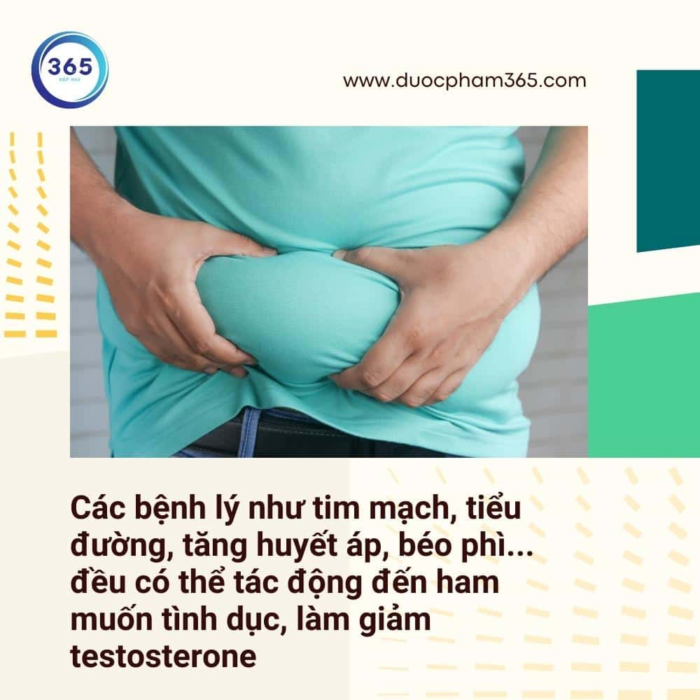 Giảm ham muốn ở nam giới, nguyên nhân do đâu ? 3 benh ly anh huong den ham muon