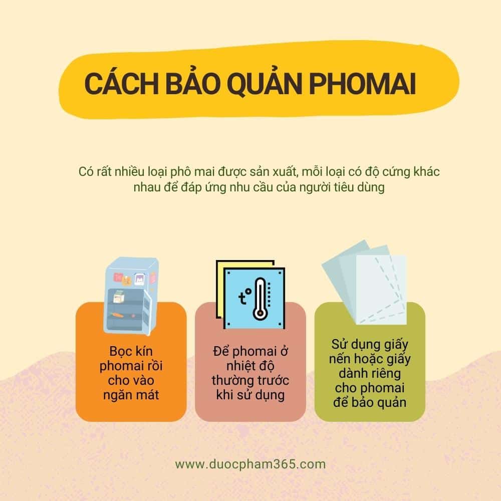cach bao quan phomai