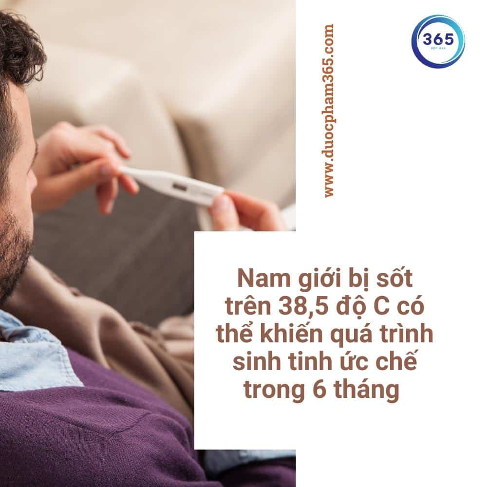 5 thủ phạm khiến tinh trùng yếu 2 nhiet do anh huong de che do sinh tinh